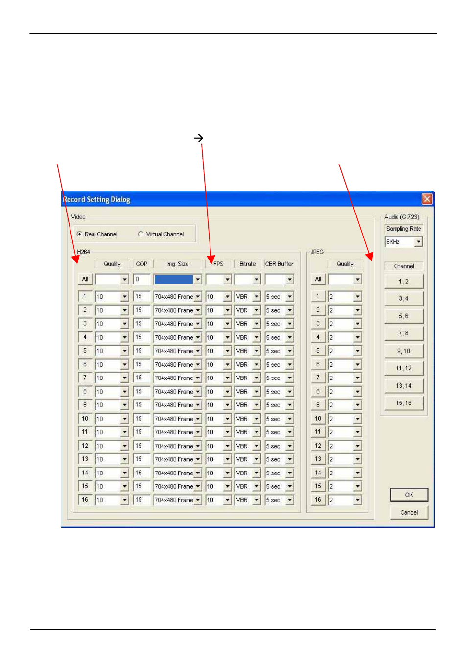 Record setting | COMMELL SP-601H2 User Manual | Page 18 / 19