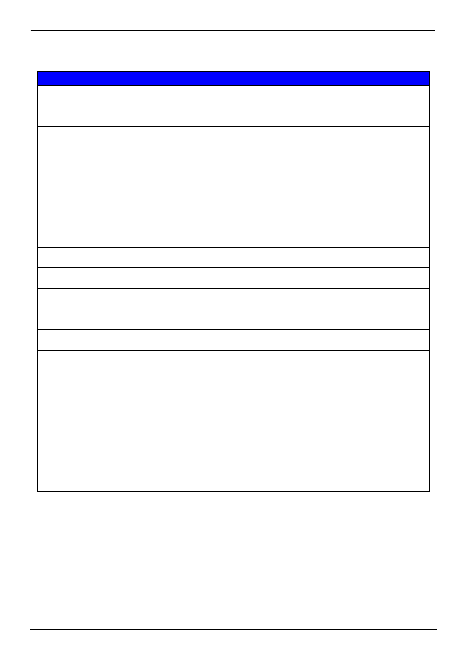 0 <product specification, General specification | COMMELL SPX-602H User Manual | Page 5 / 32