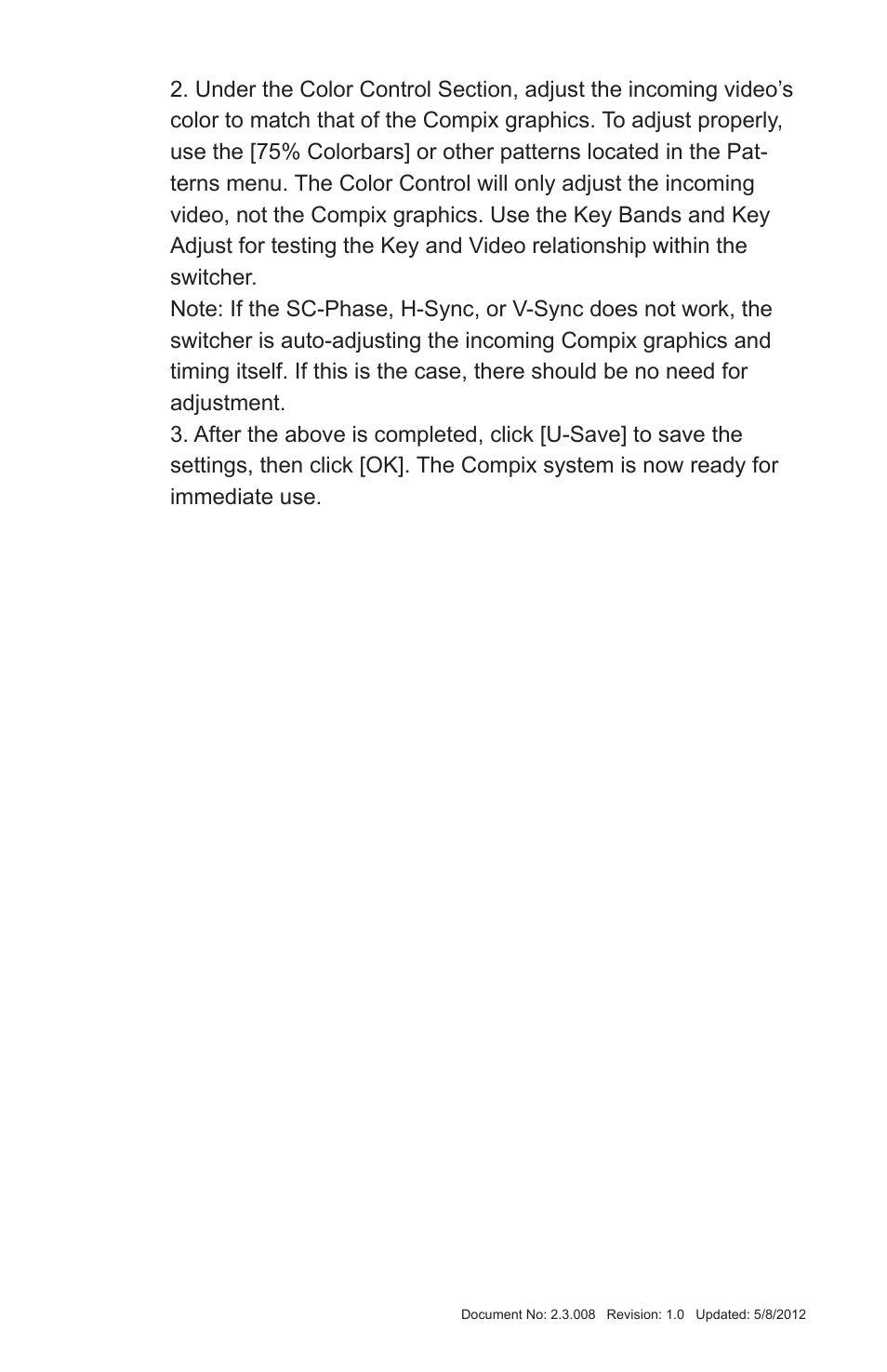 Compix Analog User Manual | Page 10 / 16