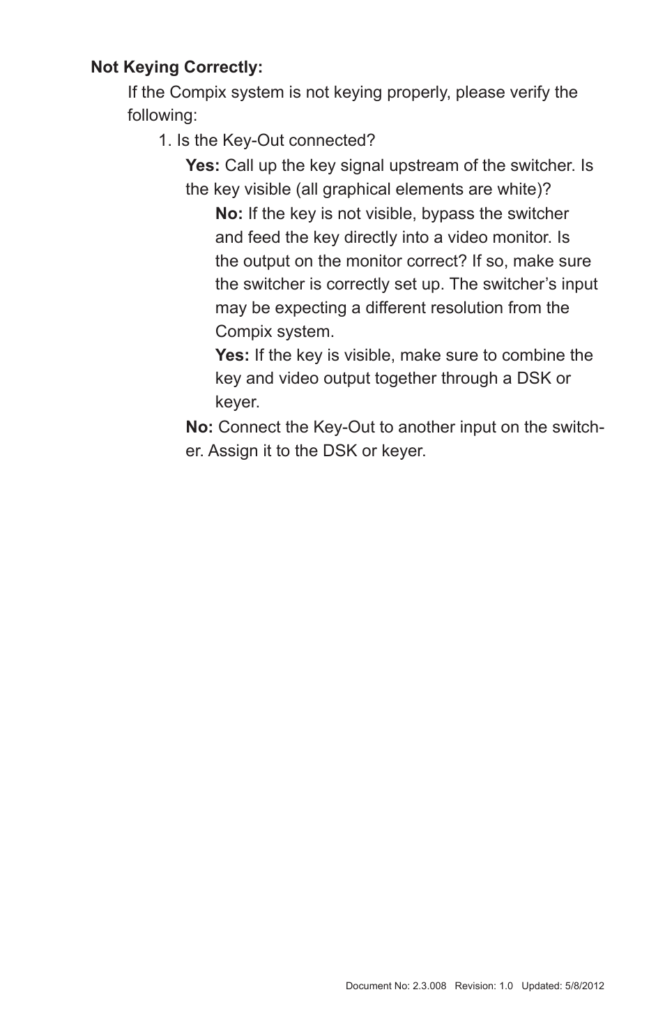 Compix Analog User Manual | Page 14 / 16