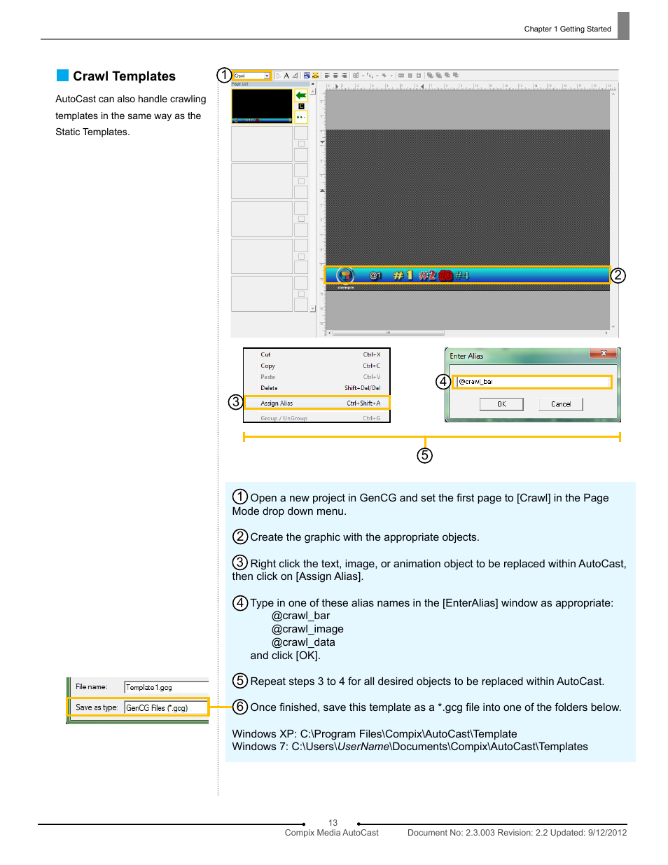 Compix AutoCast 3.1 User Manual | Page 11 / 49
