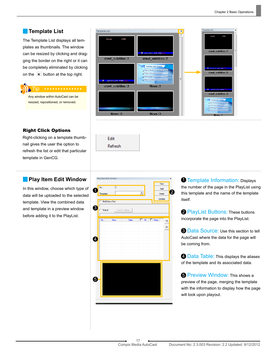 Compix AutoCast 3.1 User Manual | Page 15 / 49