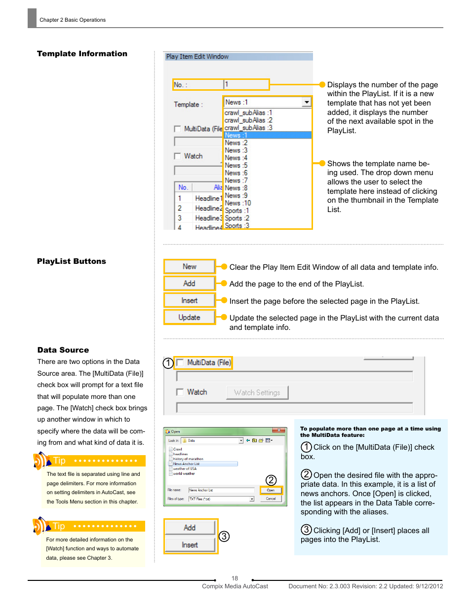 Compix AutoCast 3.1 User Manual | Page 16 / 49