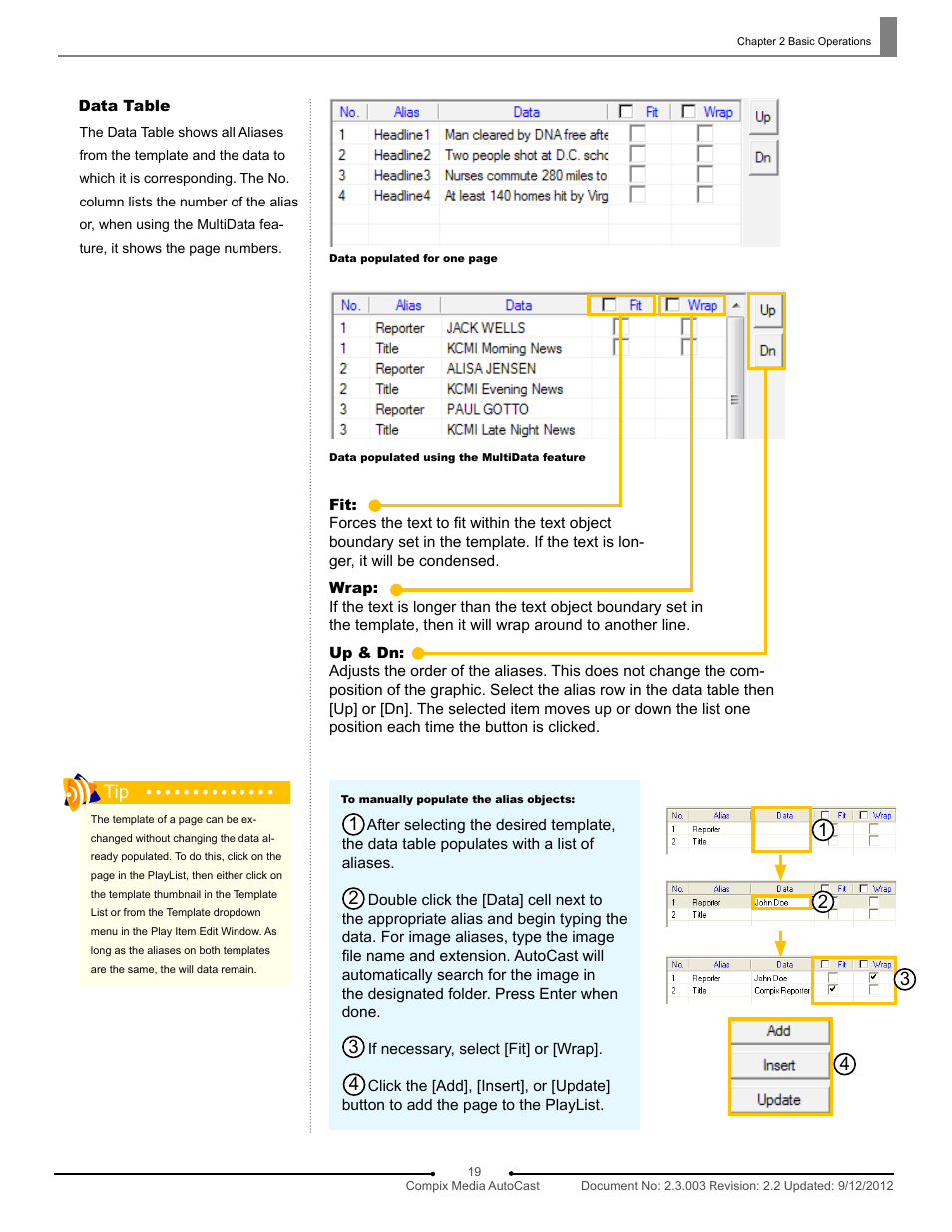 Compix AutoCast 3.1 User Manual | Page 17 / 49