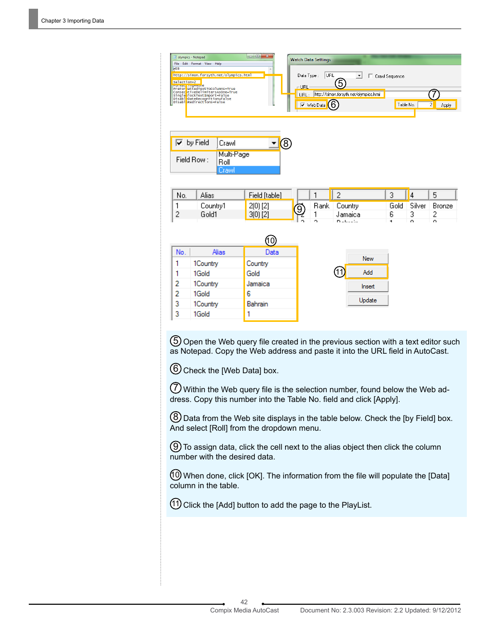 Compix AutoCast 3.1 User Manual | Page 40 / 49