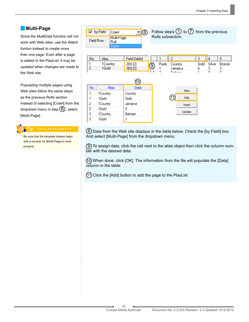 Compix AutoCast 3.1 User Manual | Page 41 / 49