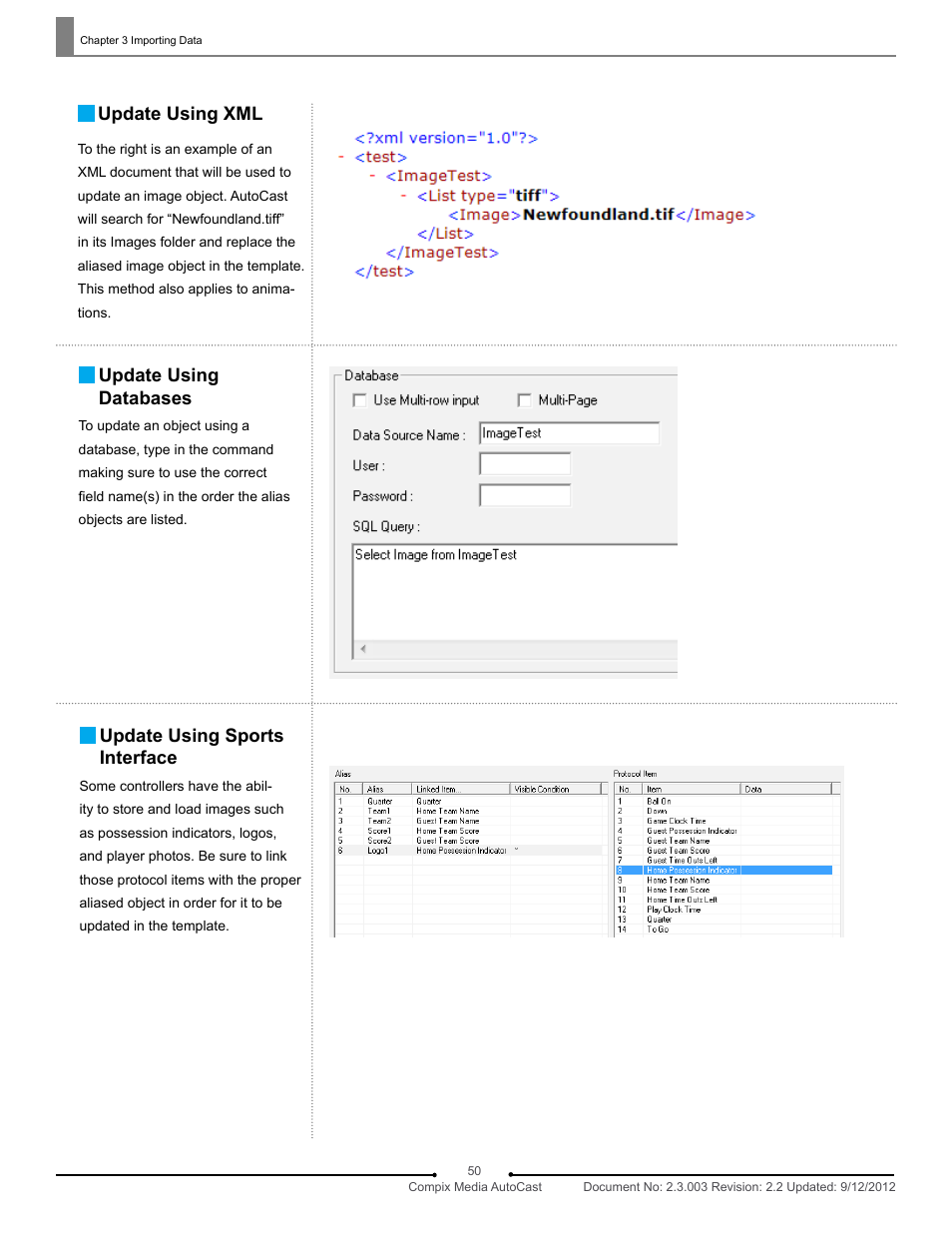 Compix AutoCast 3.1 User Manual | Page 48 / 49