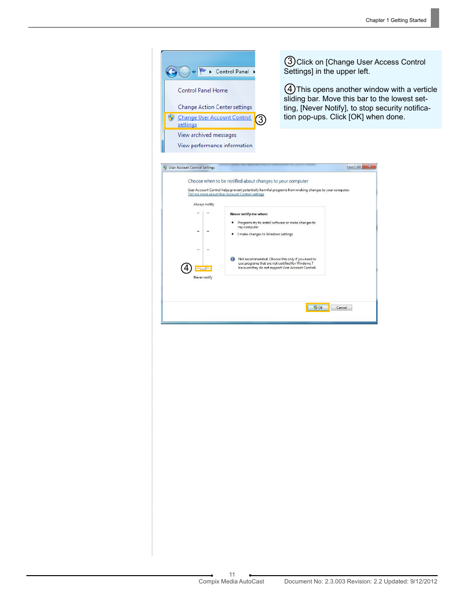 Compix AutoCast 3.1 User Manual | Page 9 / 49