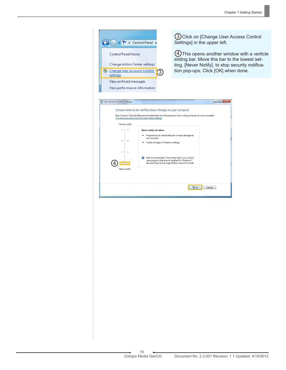 Compix GenCG 5.5 User Manual | Page 15 / 109