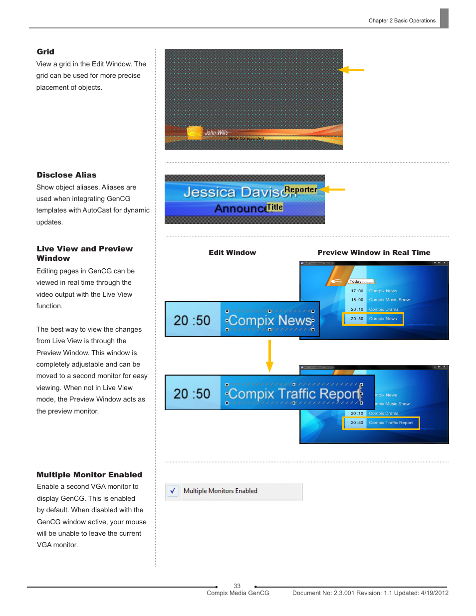Compix GenCG 5.5 User Manual | Page 33 / 109