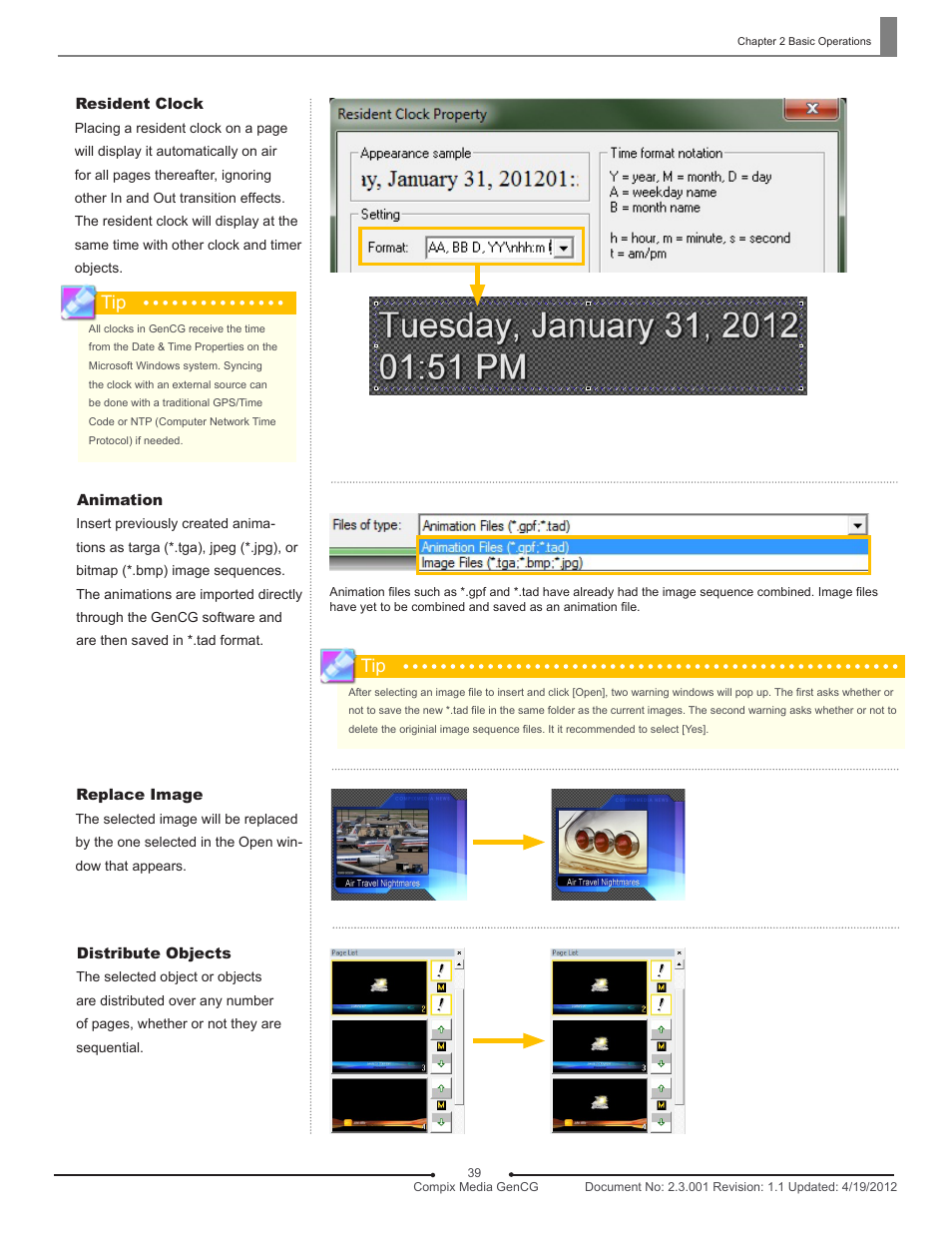 Compix GenCG 5.5 User Manual | Page 39 / 109