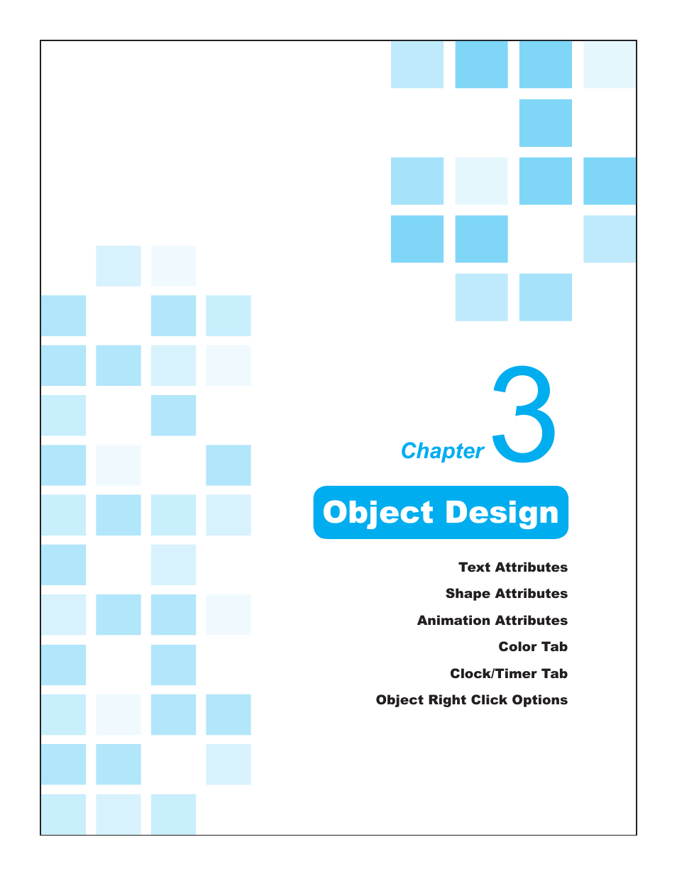 Chapter 3. object design | Compix GenCG 5.5 User Manual | Page 51 / 109