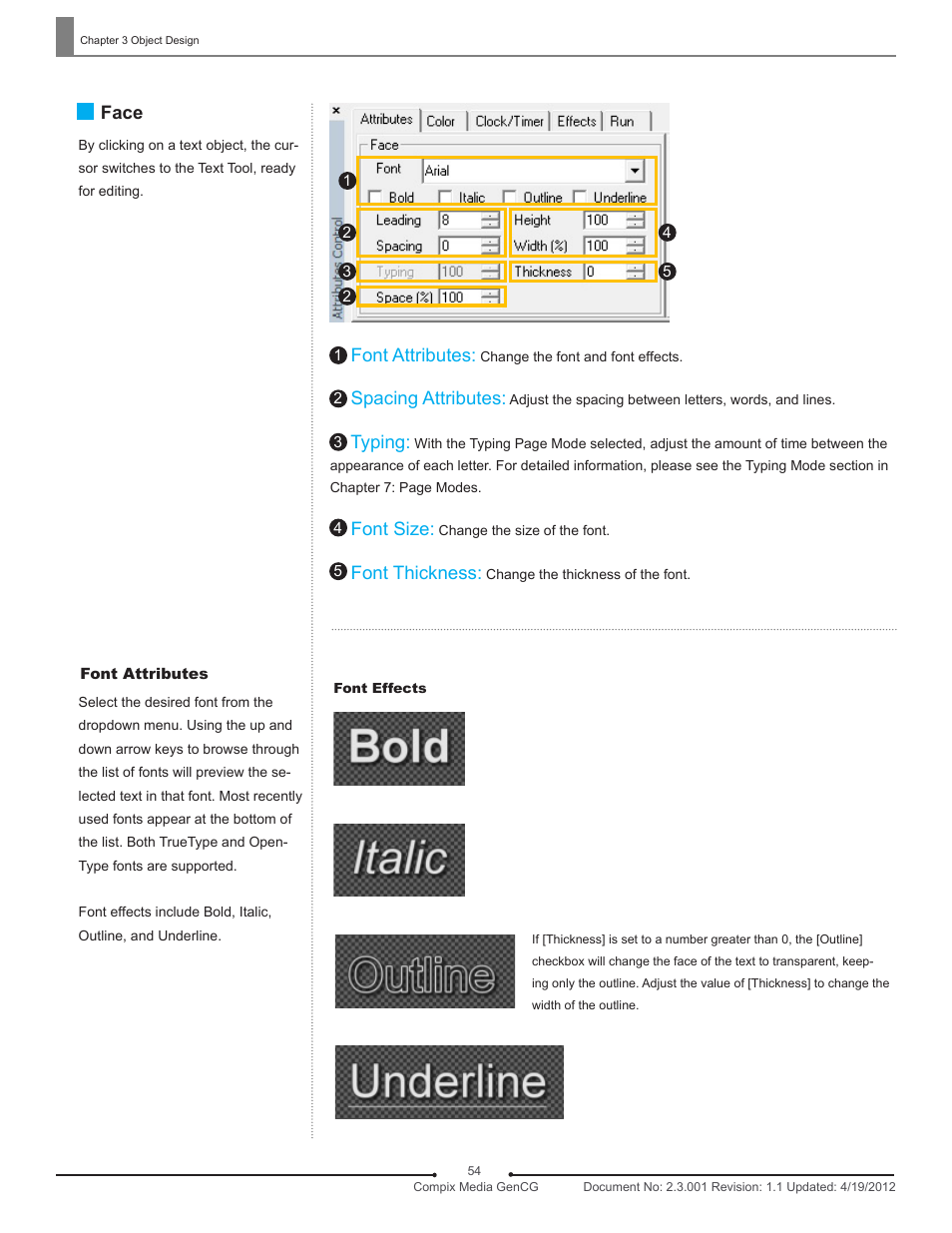 Compix GenCG 5.5 User Manual | Page 54 / 109