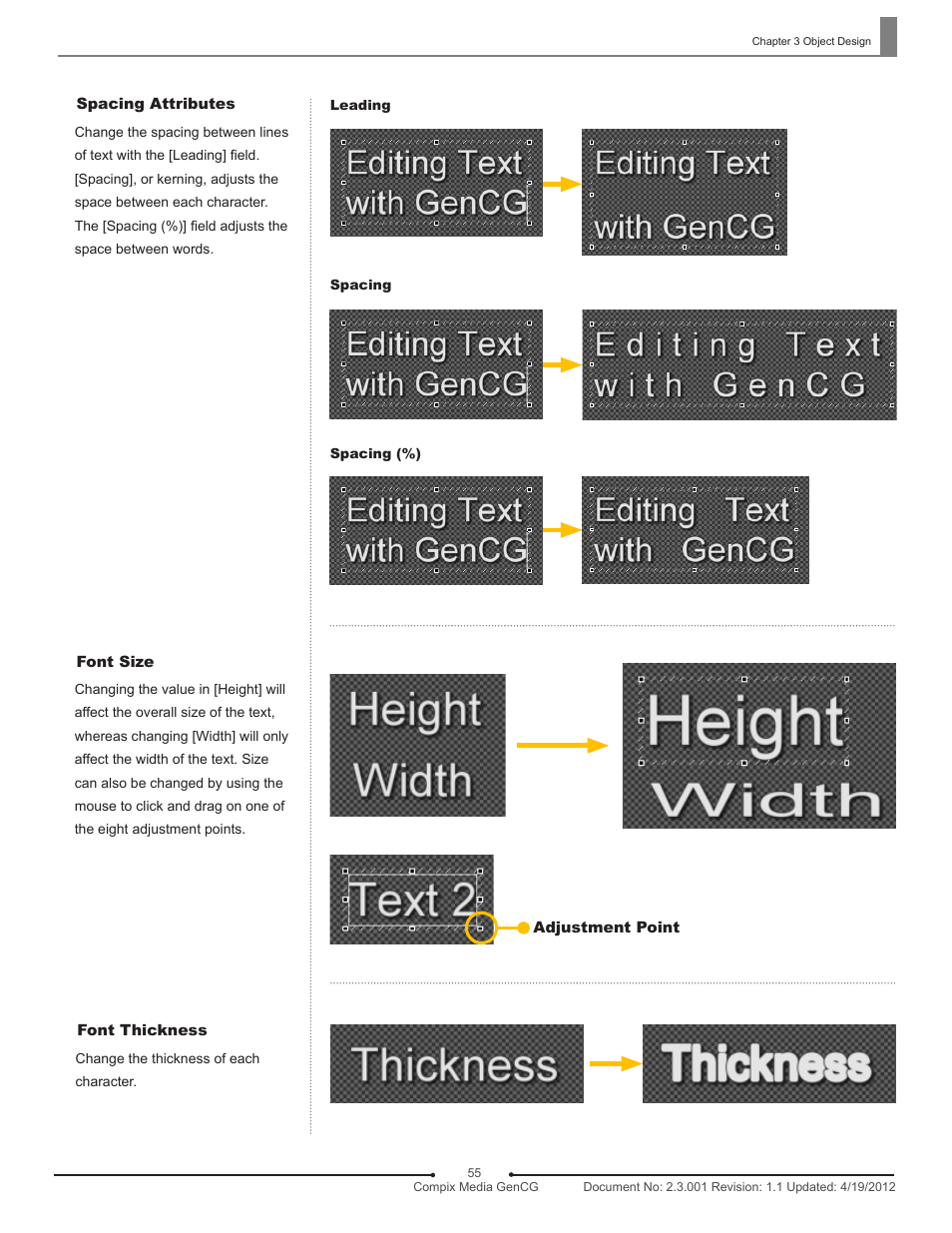 Compix GenCG 5.5 User Manual | Page 55 / 109