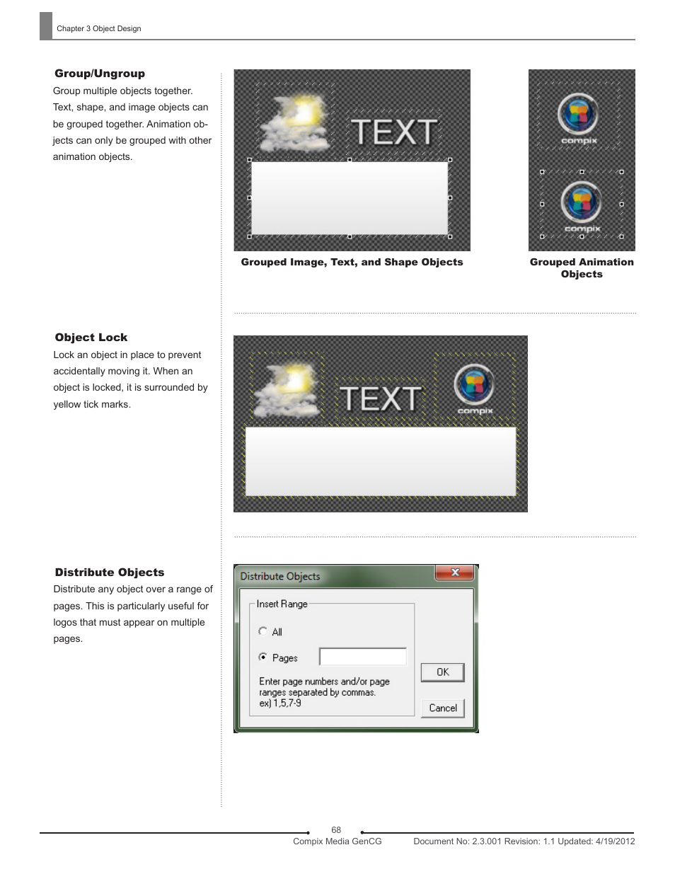 Compix GenCG 5.5 User Manual | Page 68 / 109