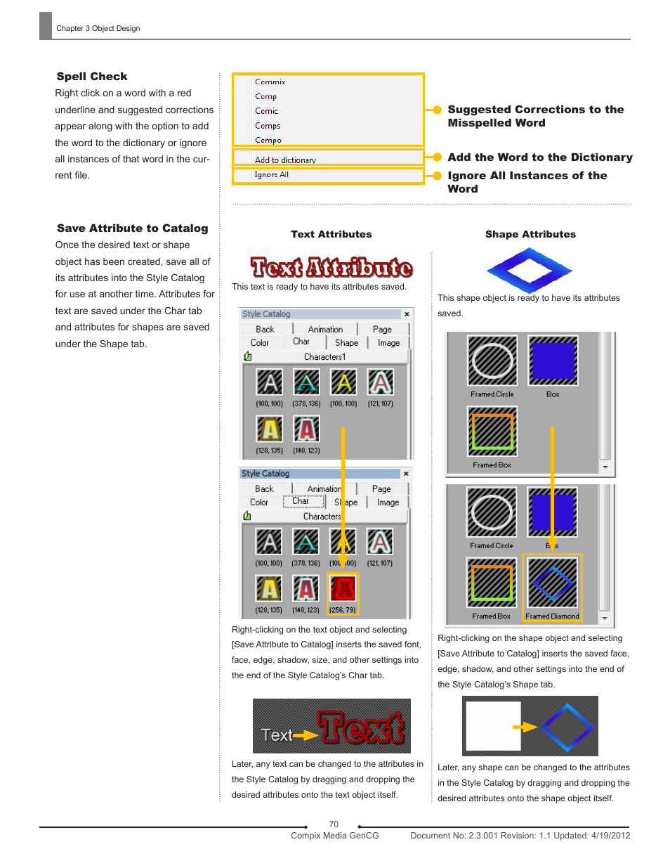 Compix GenCG 5.5 User Manual | Page 70 / 109