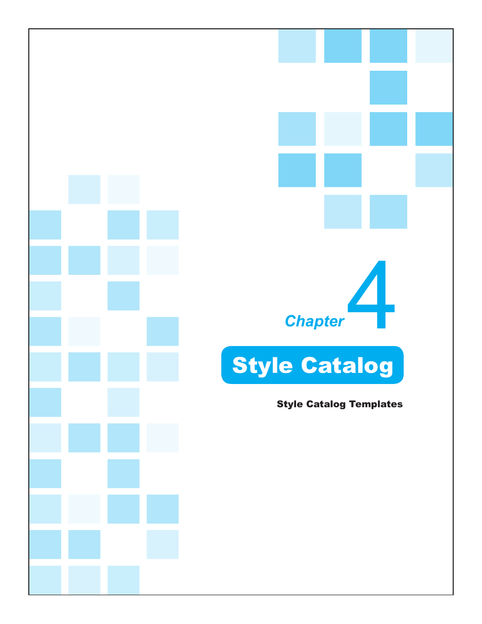 Chapter 4. style catalog | Compix GenCG 5.5 User Manual | Page 71 / 109