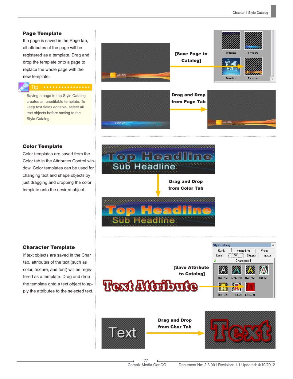 Compix GenCG 5.5 User Manual | Page 77 / 109