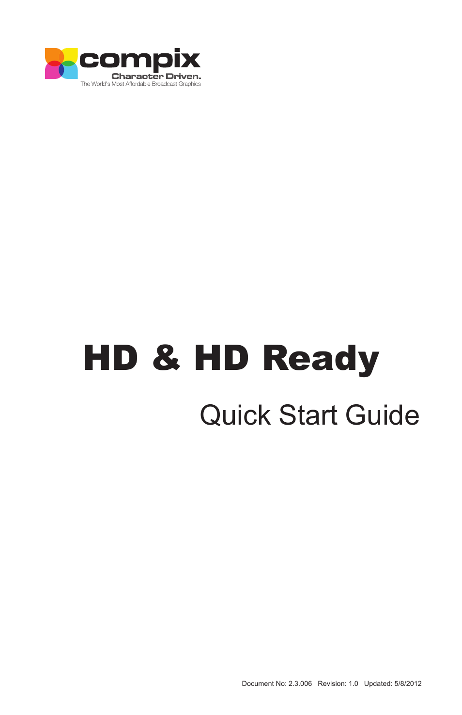 Compix HD & HD Ready User Manual | 16 pages