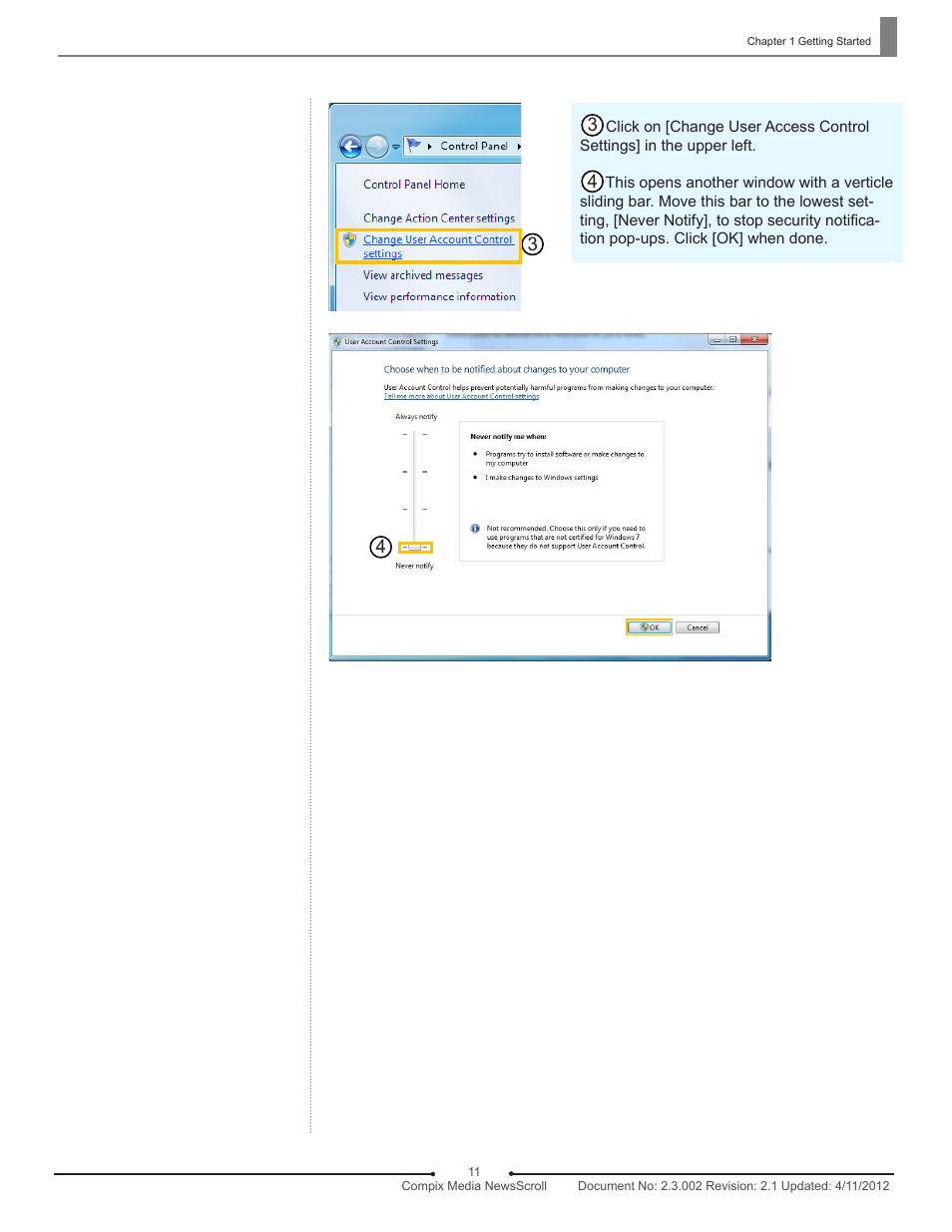 Compix NewsScroll 4.1 User Manual | Page 11 / 56