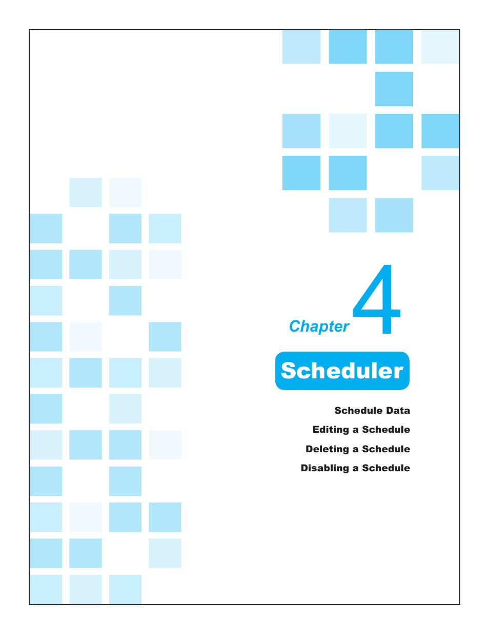 Chapter 4. scheduler | Compix NewsScroll 4.1 User Manual | Page 47 / 56