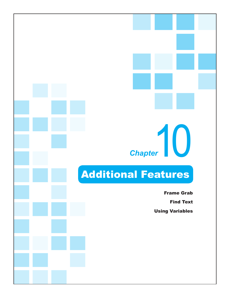 Chapter 10 additional features | Compix Persona User Manual | Page 175 / 209
