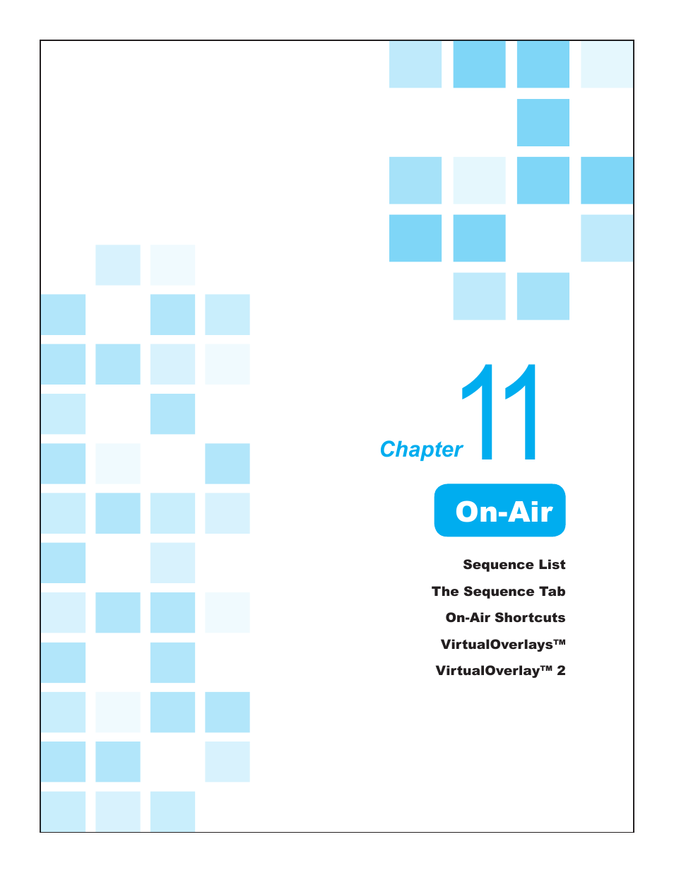 Chapter 11 on-air | Compix Persona User Manual | Page 179 / 209
