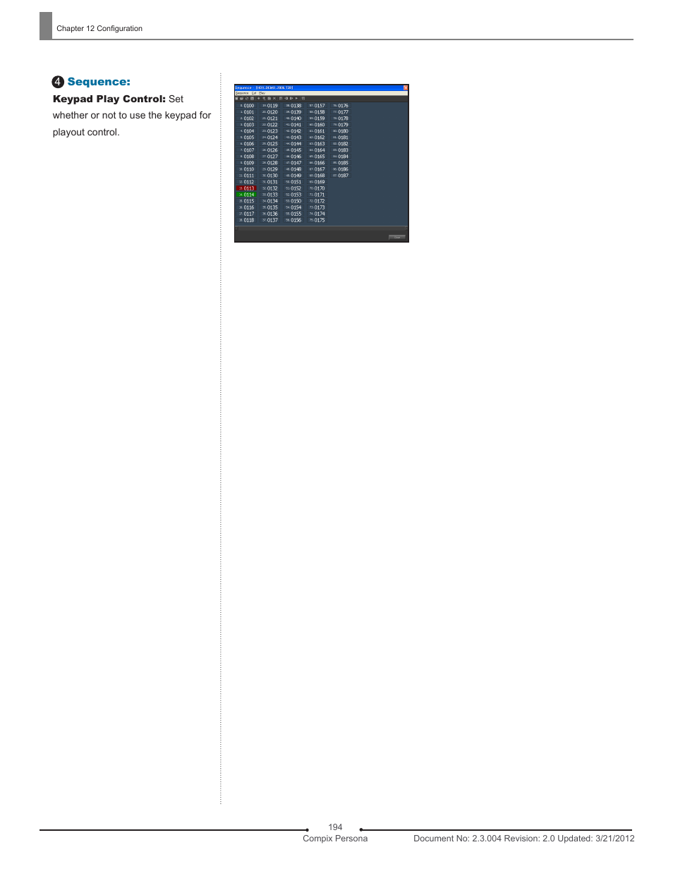 Compix Persona User Manual | Page 194 / 209