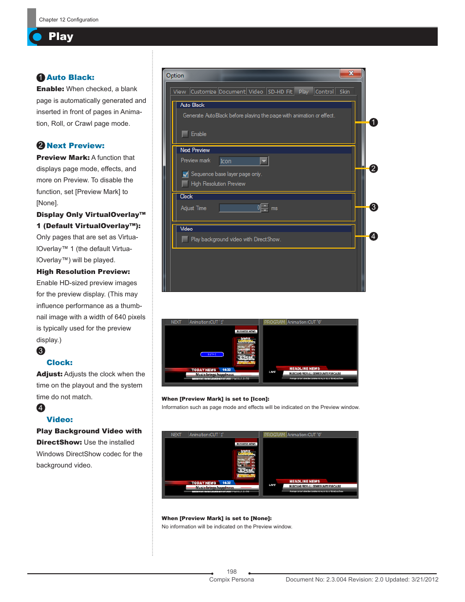 Play | Compix Persona User Manual | Page 198 / 209