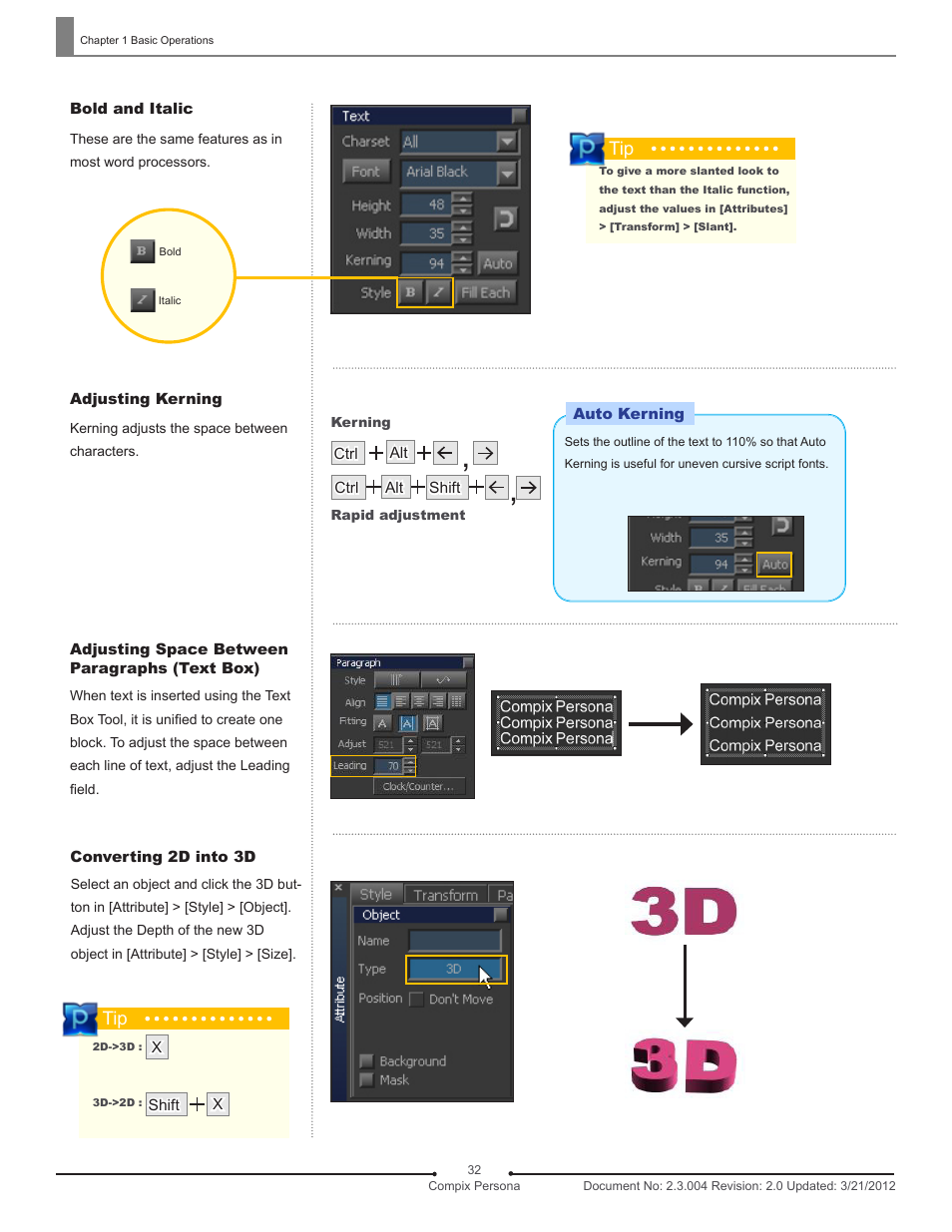 Compix Persona User Manual | Page 32 / 209