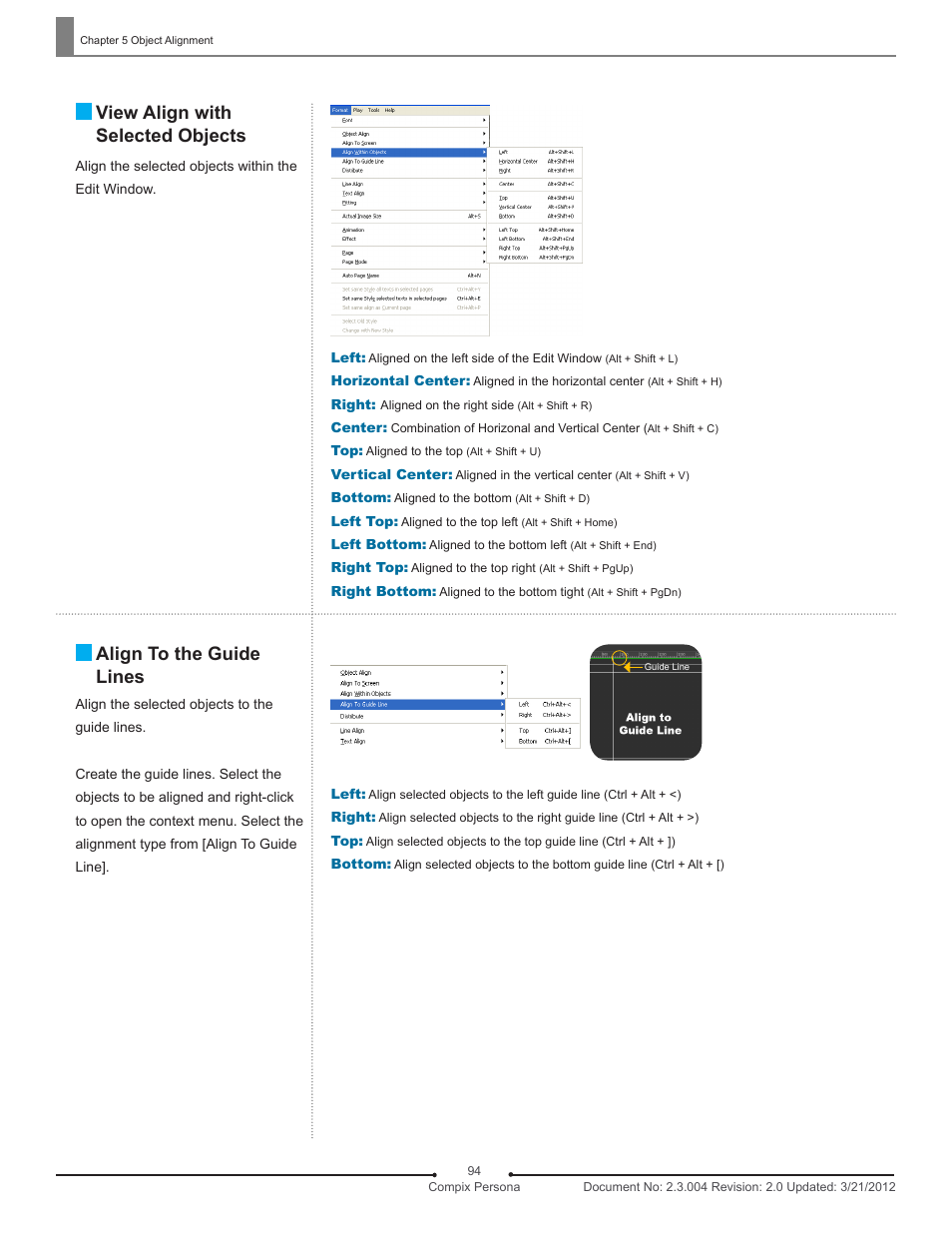 Compix Persona User Manual | Page 94 / 209