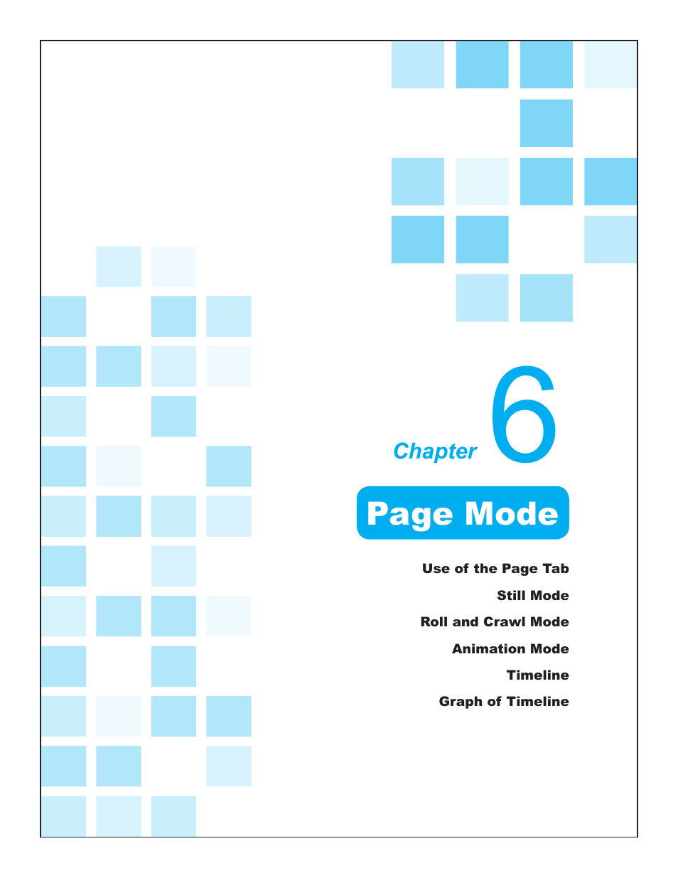 Page mode | Compix Persona User Manual | Page 99 / 209
