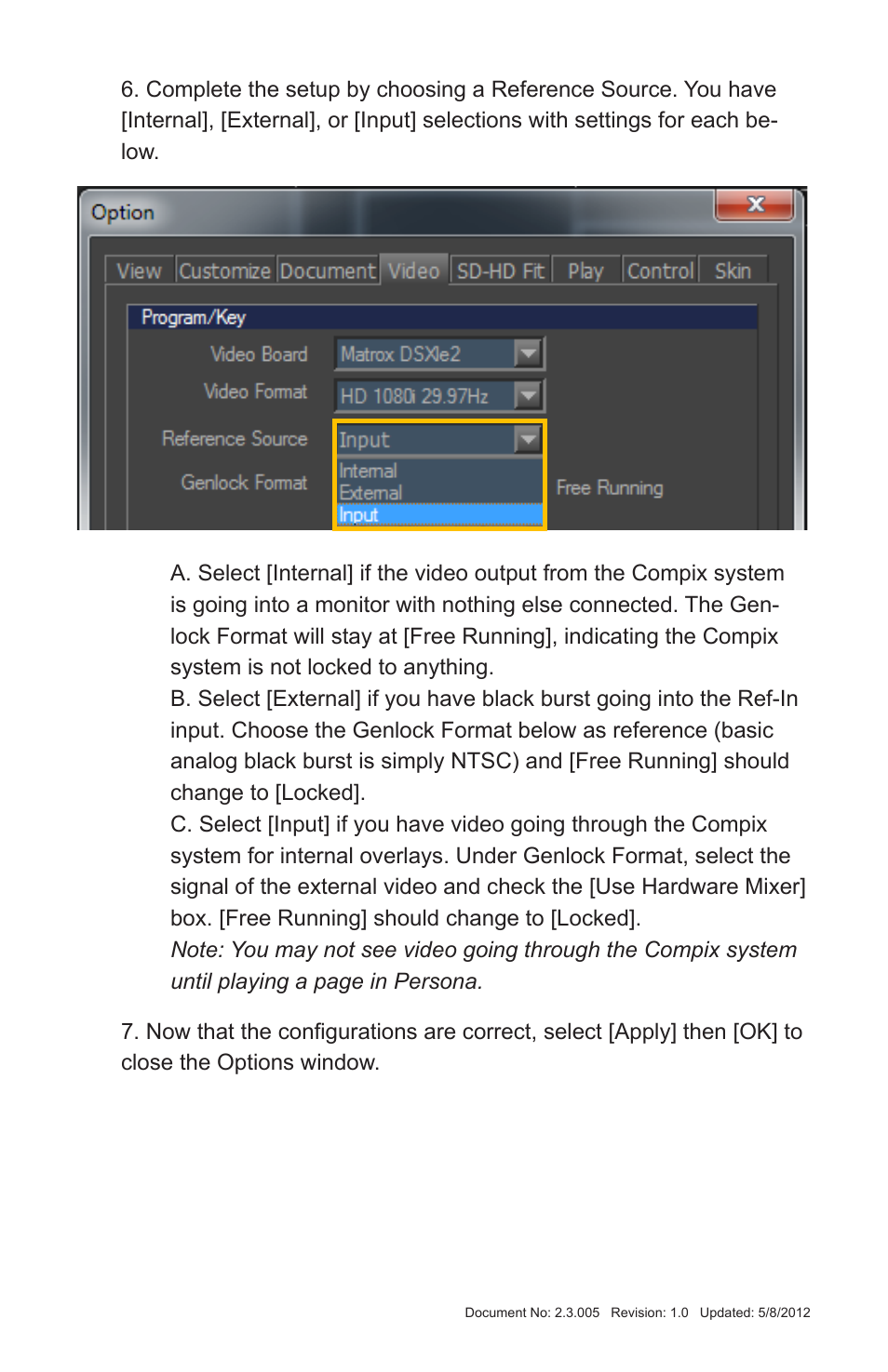 Compix Persona User Manual | Page 7 / 12