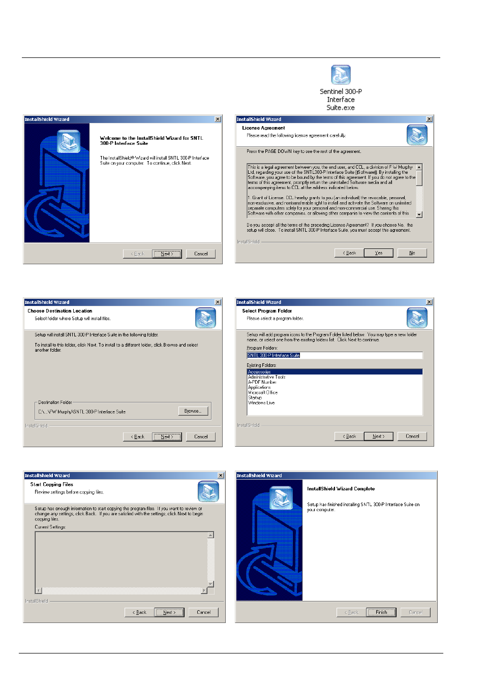 Installation guide | Computronic Controls Sentinel 300P User Manual | Page 6 / 22