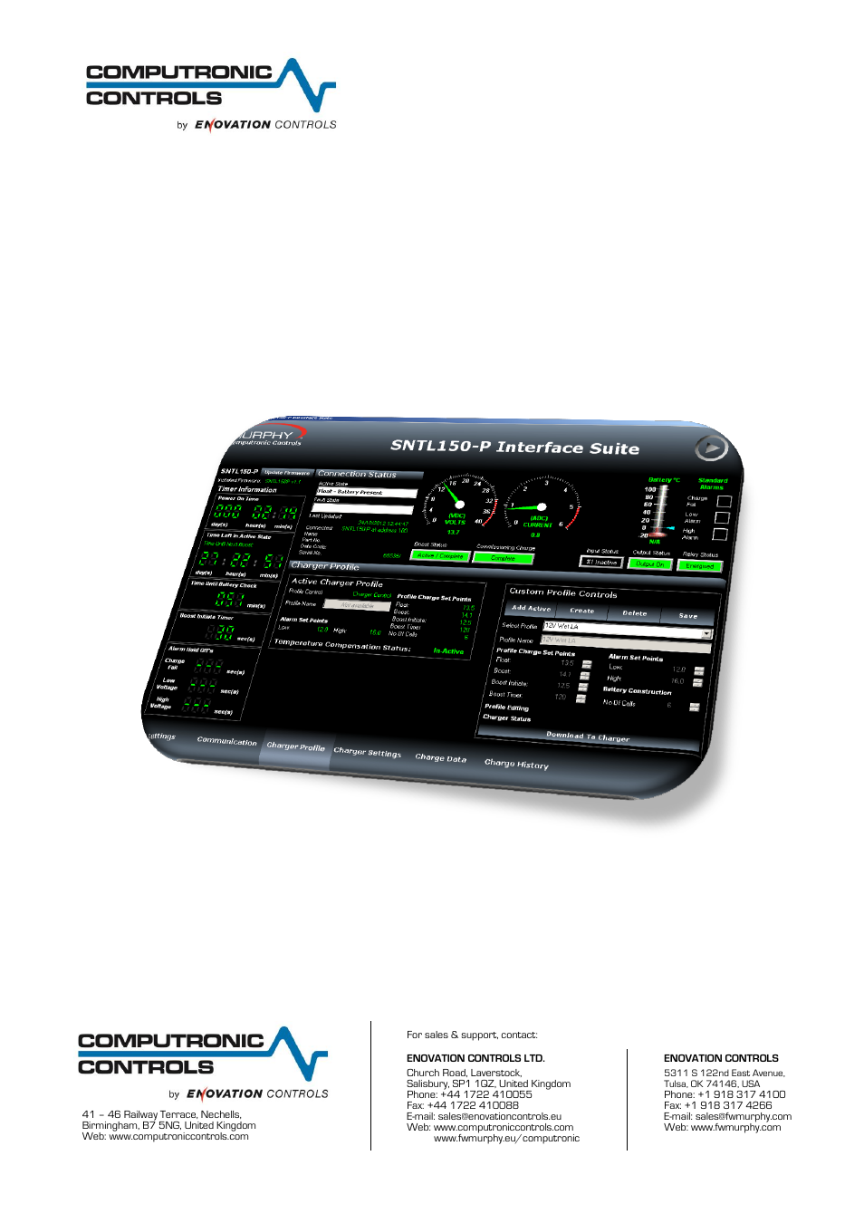 Computronic Controls Sentinel 150P User Manual | 28 pages