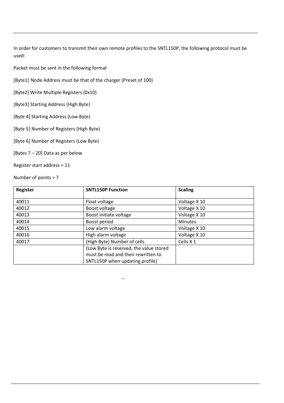 Configuration of sntl150-p via ttl | Computronic Controls Sentinel 150P User Manual | Page 26 / 28