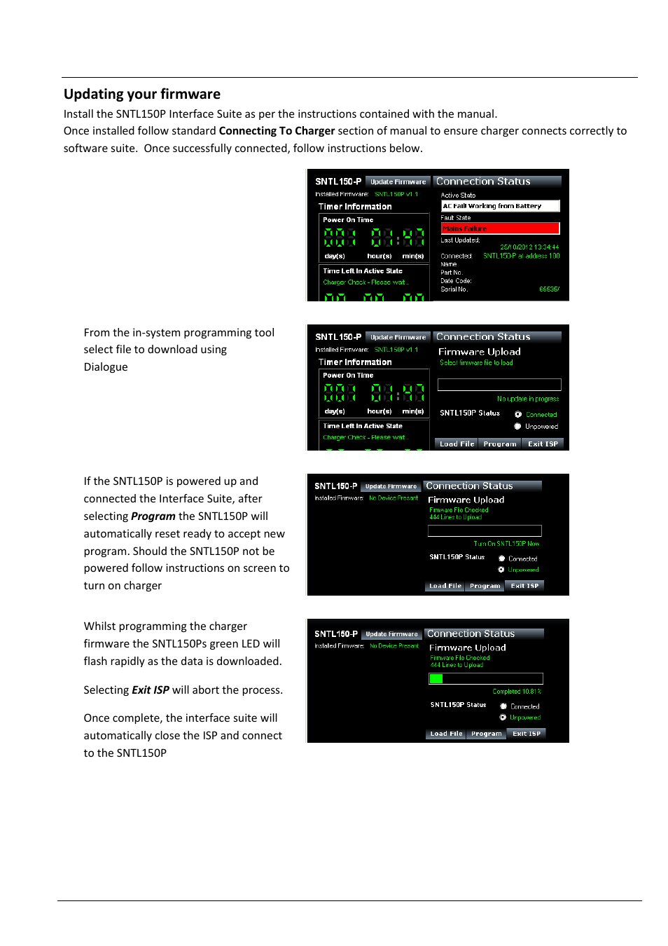 In system programming | Computronic Controls Sentinel 150P User Manual | Page 27 / 28