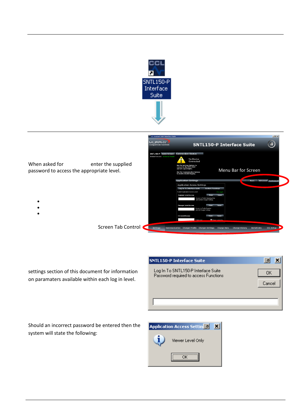 Getting started, Environment settings | Computronic Controls Sentinel 150P User Manual | Page 7 / 28