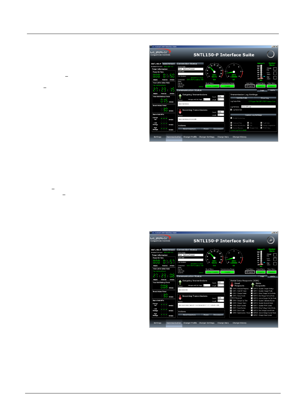 Using the interface suite | Computronic Controls Sentinel 150P User Manual | Page 9 / 28