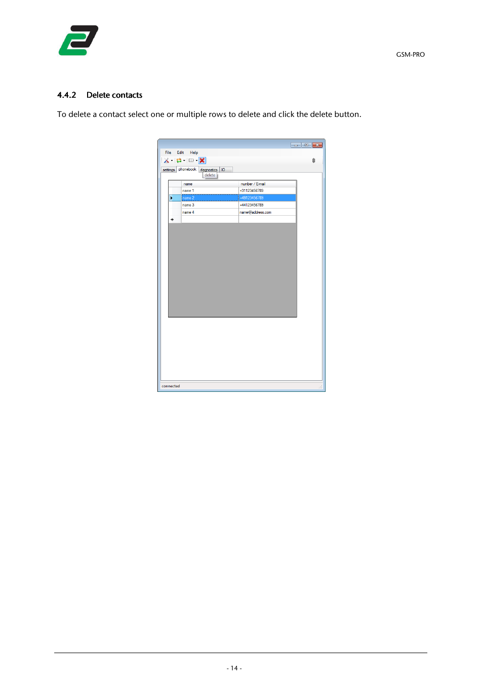 CONTA-CLIP GSM-PRO User Manual | Page 16 / 48
