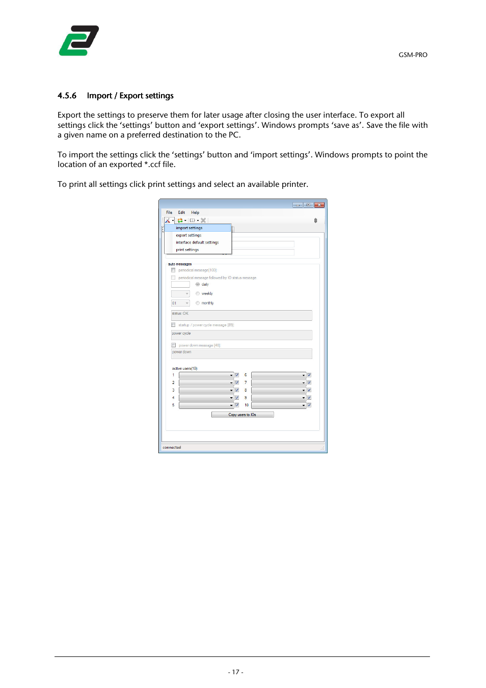 CONTA-CLIP GSM-PRO User Manual | Page 19 / 48