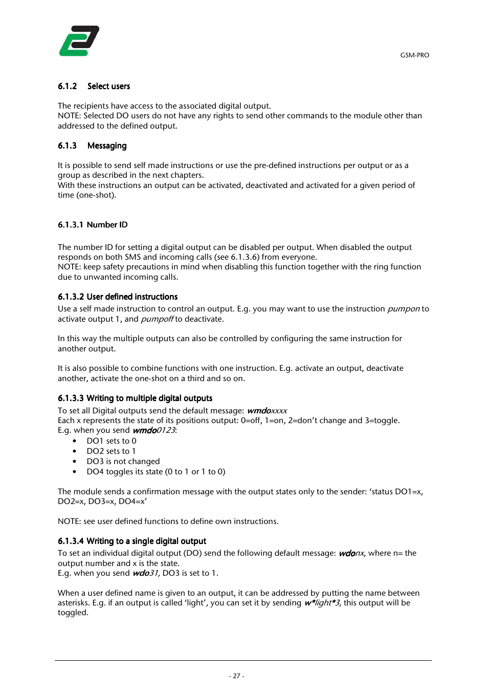 CONTA-CLIP GSM-PRO User Manual | Page 29 / 48
