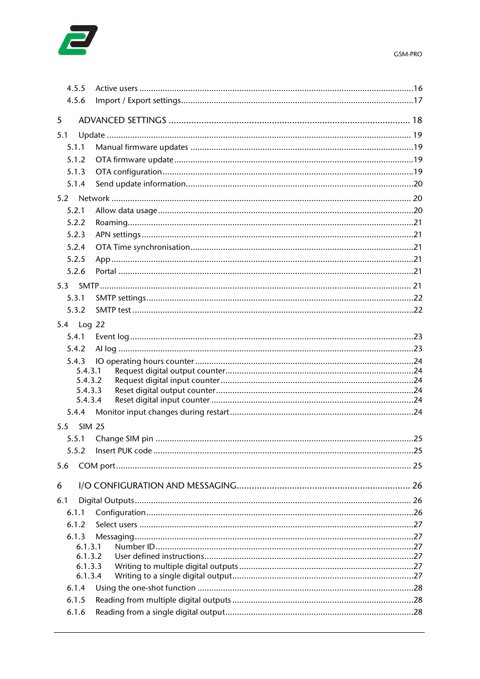 CONTA-CLIP GSM-PRO User Manual | Page 3 / 48