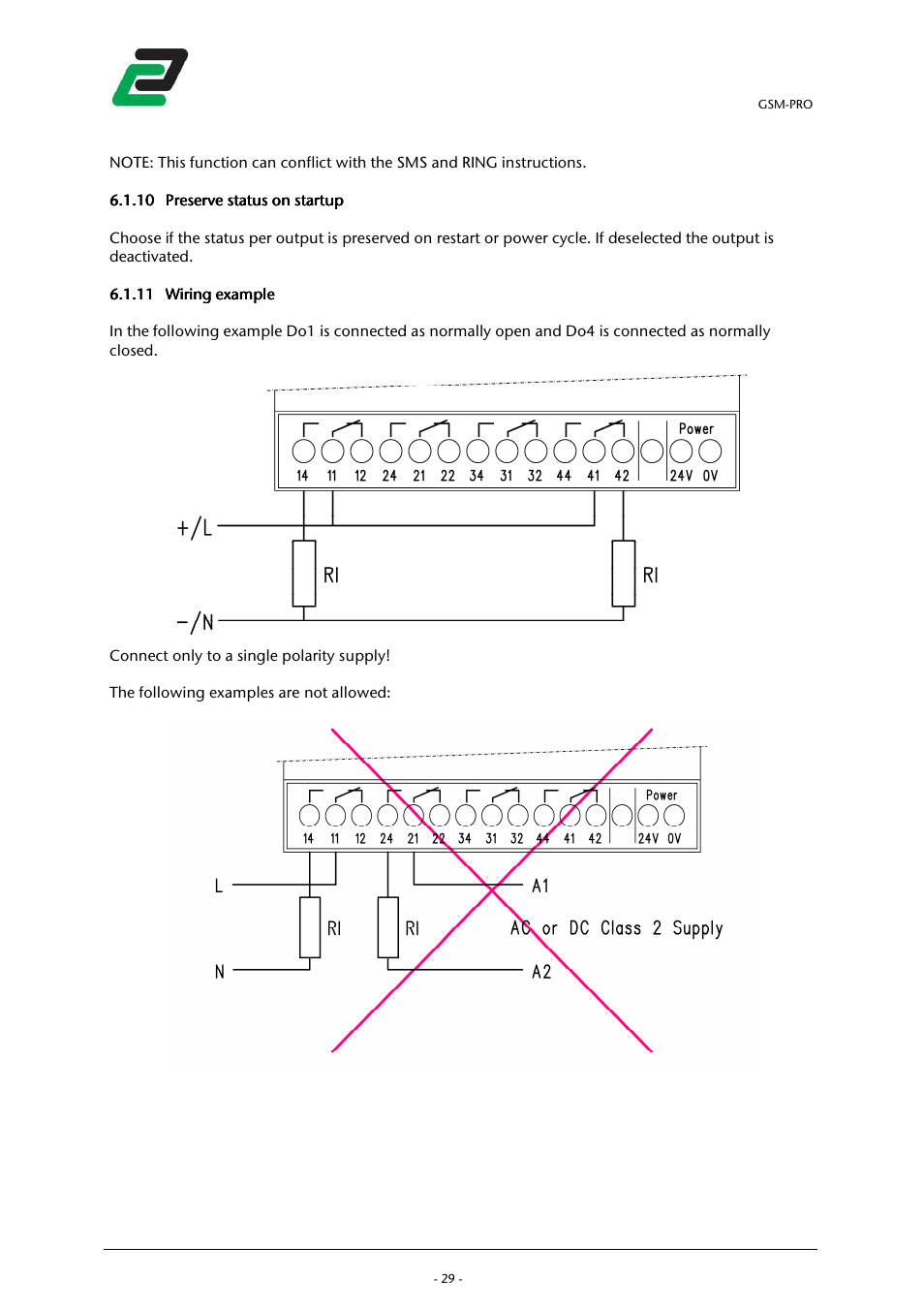 CONTA-CLIP GSM-PRO User Manual | Page 31 / 48