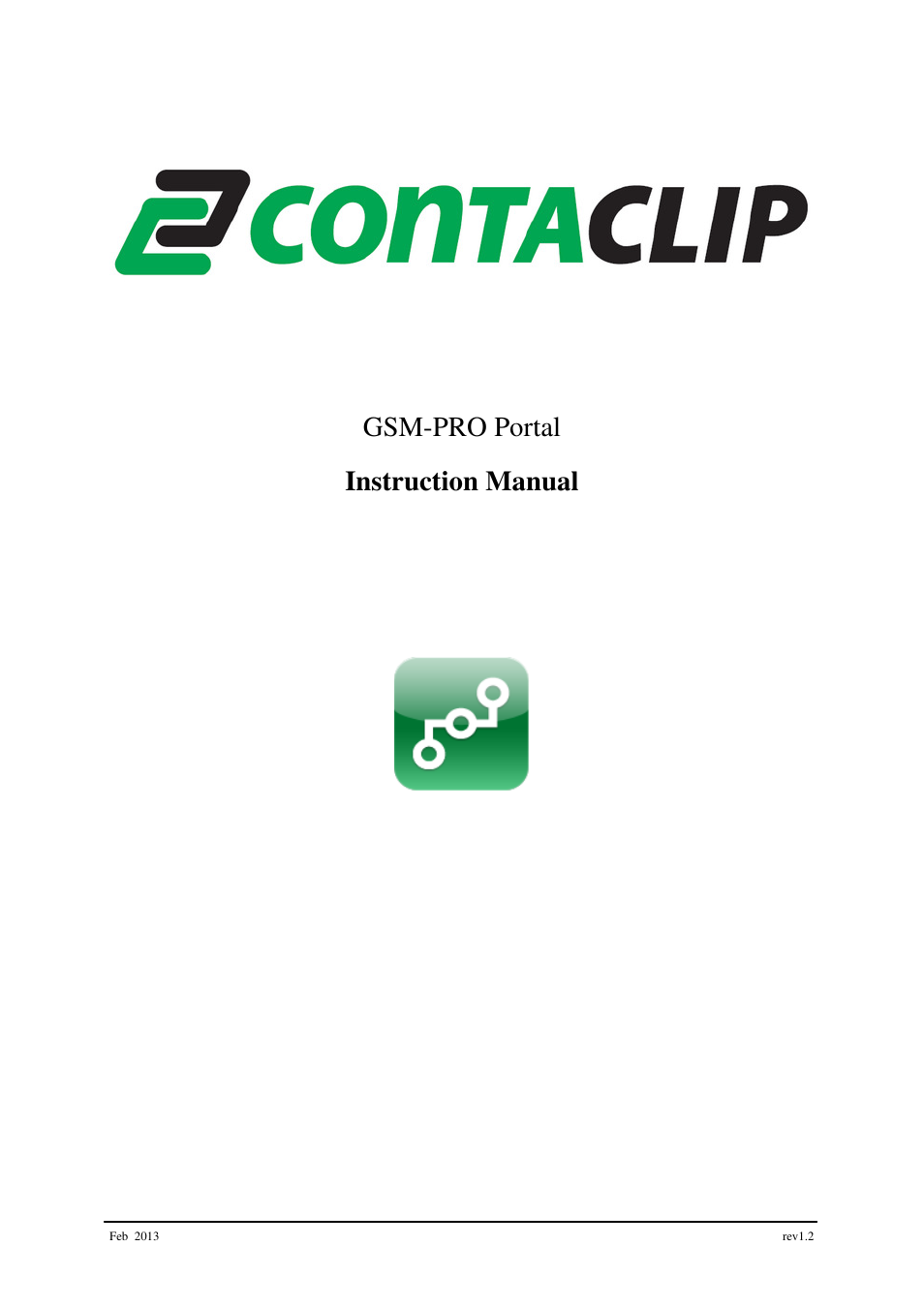 CONTA-CLIP GSM-PRO Portal User Manual | 18 pages