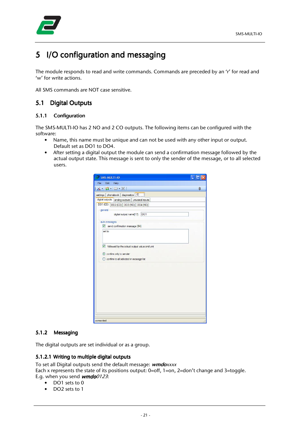 CONTA-CLIP SMS-MULTI I/O User Manual | Page 22 / 35