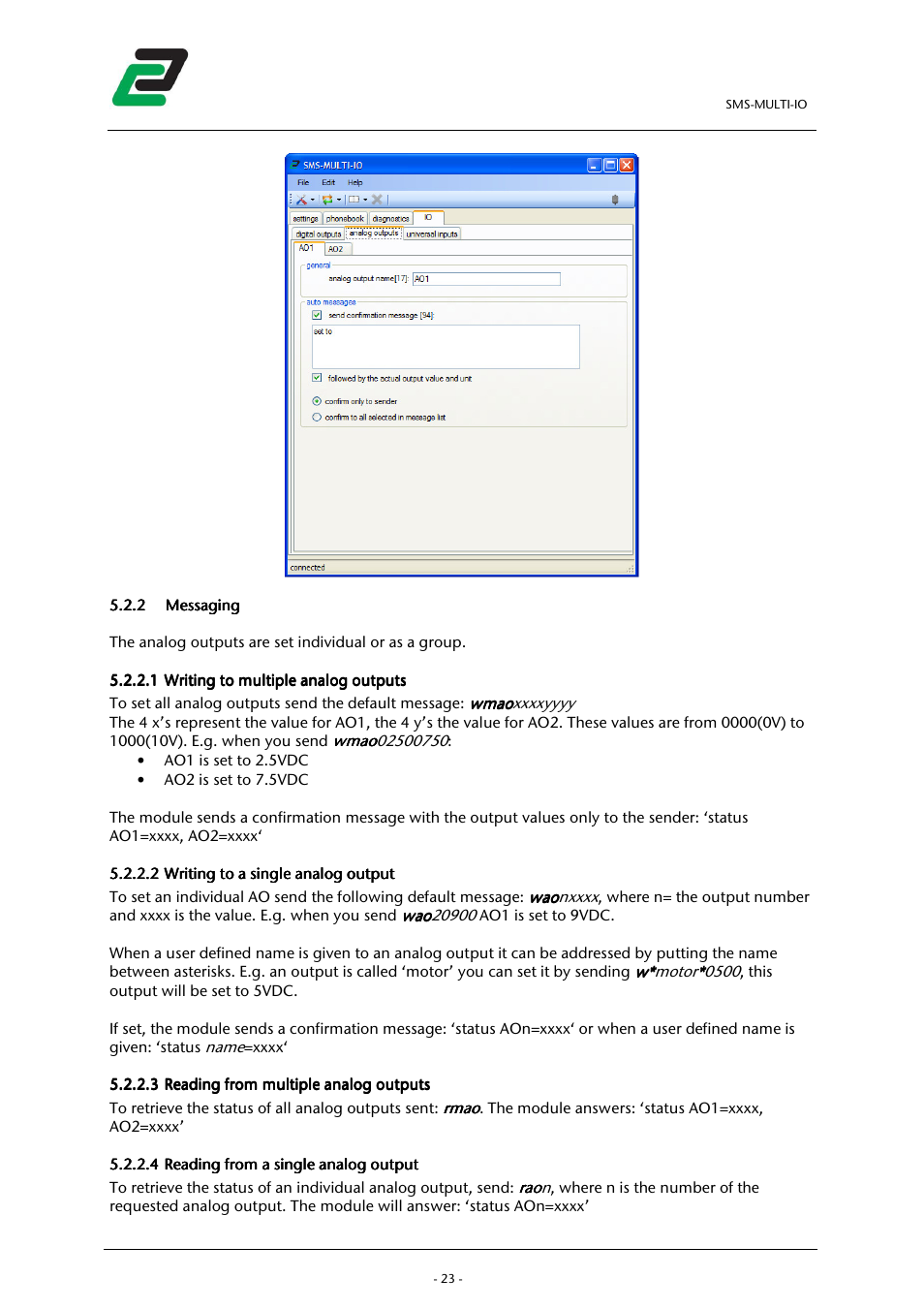 CONTA-CLIP SMS-MULTI I/O User Manual | Page 24 / 35
