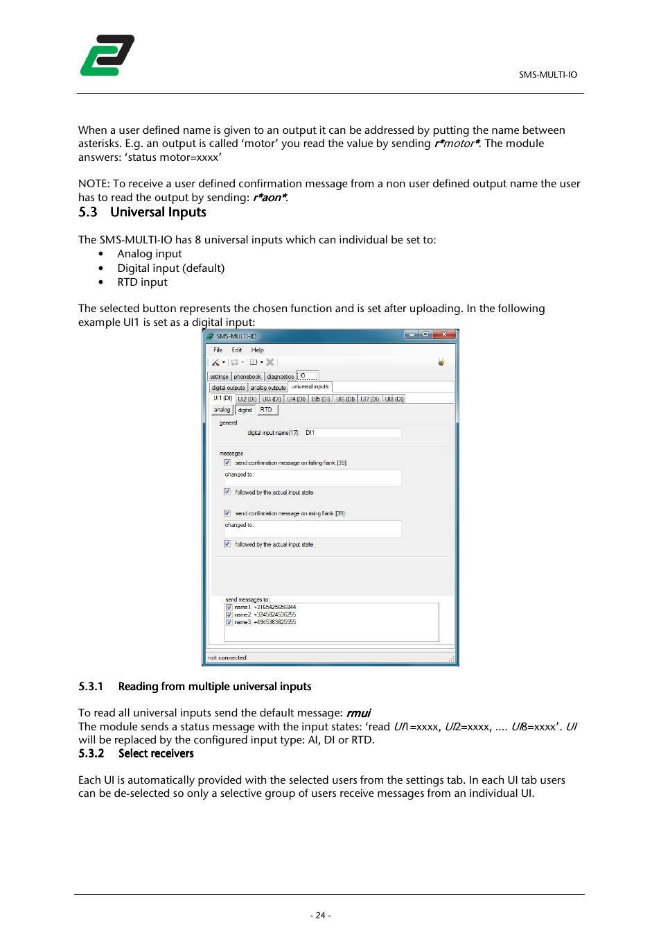 CONTA-CLIP SMS-MULTI I/O User Manual | Page 25 / 35