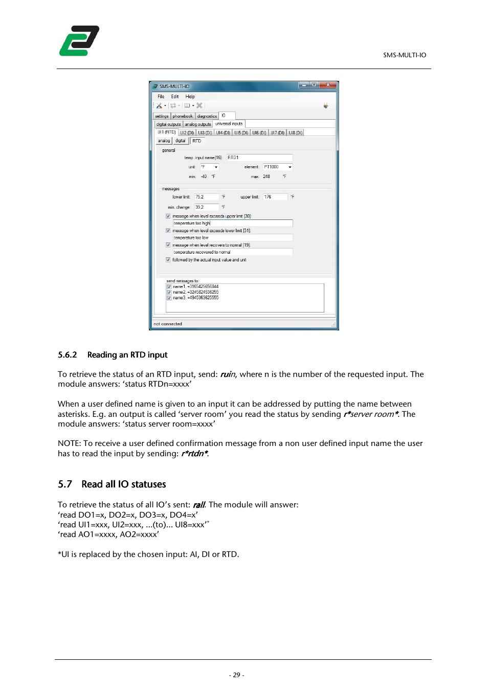 CONTA-CLIP SMS-MULTI I/O User Manual | Page 30 / 35