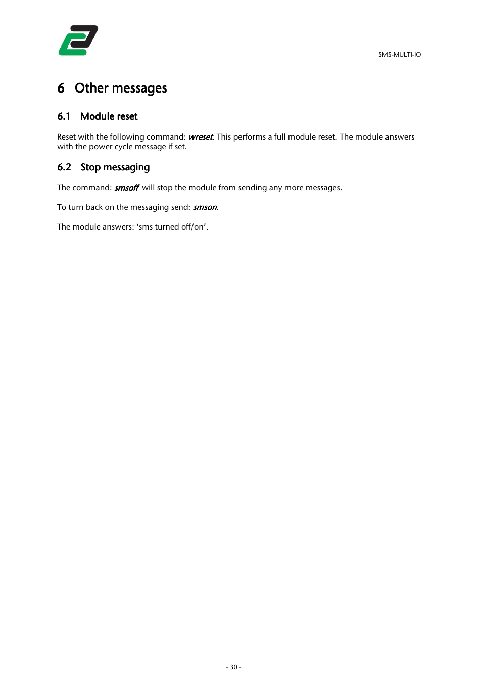 CONTA-CLIP SMS-MULTI I/O User Manual | Page 31 / 35
